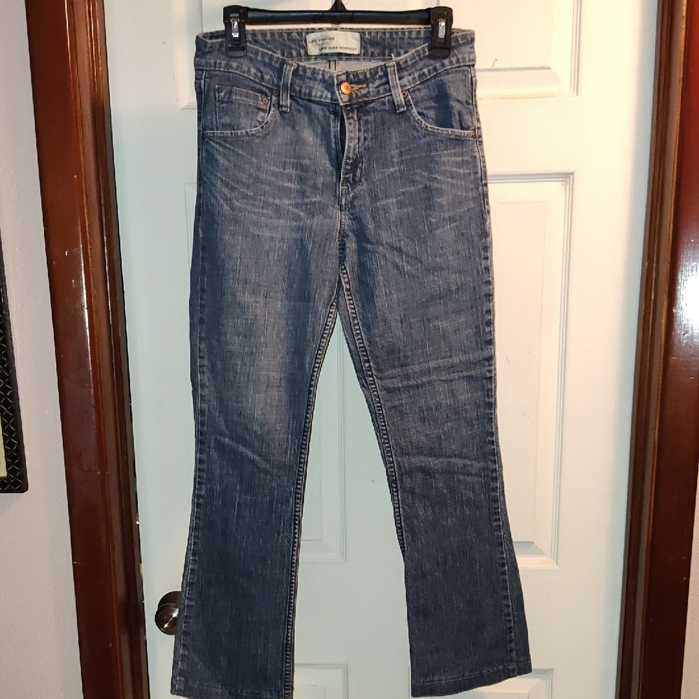 Signature by Levi Strauss Women's Boot Cut Jeans in Denim Blue